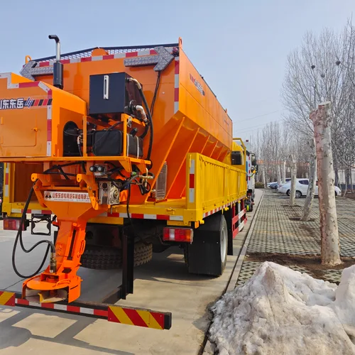Shengyue Multi-functional Snow Removal Truck, 18-ton Class, Dongfeng Chassis, Optional 3-3.6m Snow Plow
