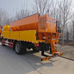 Shengyue Multi-functional Snow Removal Truck, 18-ton Class, Dongfeng Chassis, Optional 3-3.6m Snow Plow