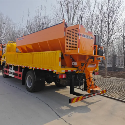 Shengyue Multi-functional Snow Removal Truck, 18-ton Class, Dongfeng Chassis, Optional 3-3.6m Snow Plow