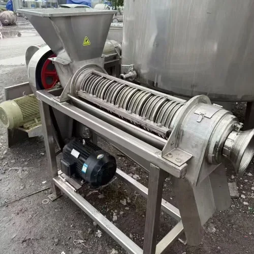 Industrial Spiral Juice Extractor 1T/H Commercial Screw Press Juicer for Fruit Vegetable