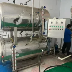 fully automatic double-layer water bath retort sterilizer