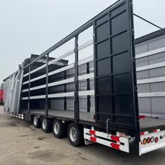 curtain‑side semi‑trailer