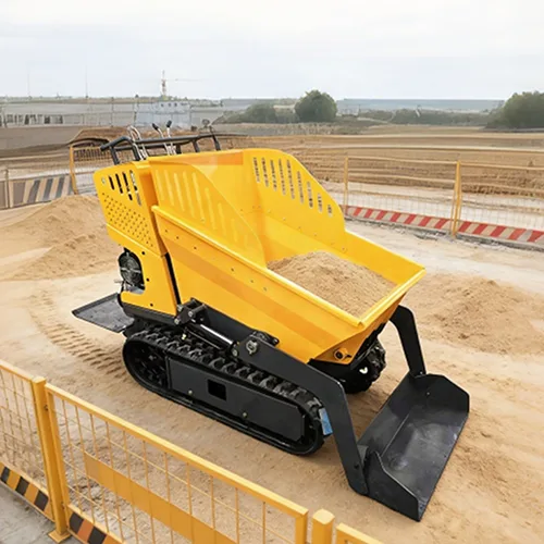 All Terrain Mini Dumper Dump Truck Crawler Small Rubber Crawler Transport Truck Mini Tracked Dumper With CE EPA EURO5