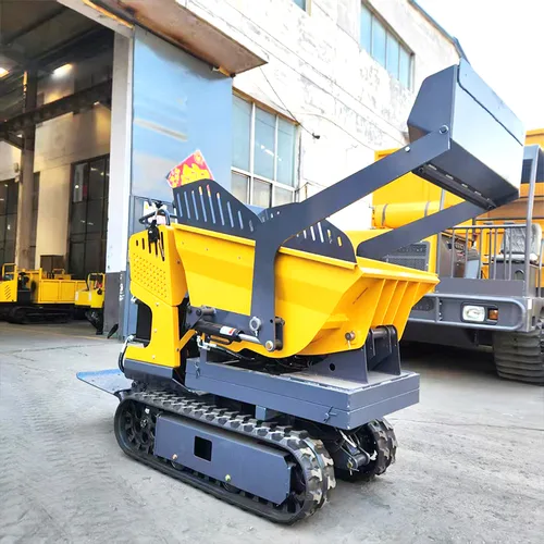 Fast delivery Mini Dumper Crawler High quality Tracked Dump Truck Customize Farm Garden Mini Crawler Dumper 500kg for Sale