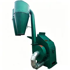 Multi-functional Straw & Grain Grinder, Low Energy & Dust-free, Special for Family Farming