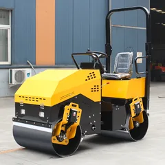 1.5 Ton Tandem Roller | 900mm Drums | 30KN Force | Full Hydraulic