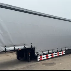 curtain‑side semi‑trailer