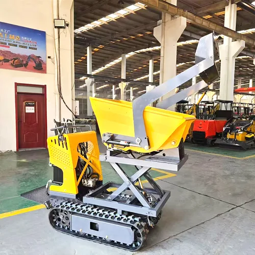Fast delivery Mini Dumper Crawler High quality Tracked Dump Truck Customize Farm Garden Mini Crawler Dumper 500kg for Sale