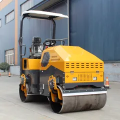 2.5 Ton Tandem Roller | 1100mm Drums | 45KN Force | Full Hydraulic Drive
