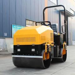 2 Ton Tandem Roller | 1000mm Mega-Drums | 35° Slope | 30KN Force