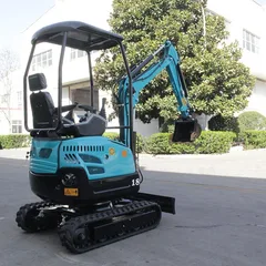 1.8Ton EU-Stage V Mini Excavator | Zero Tail Swing & Euro Compliance