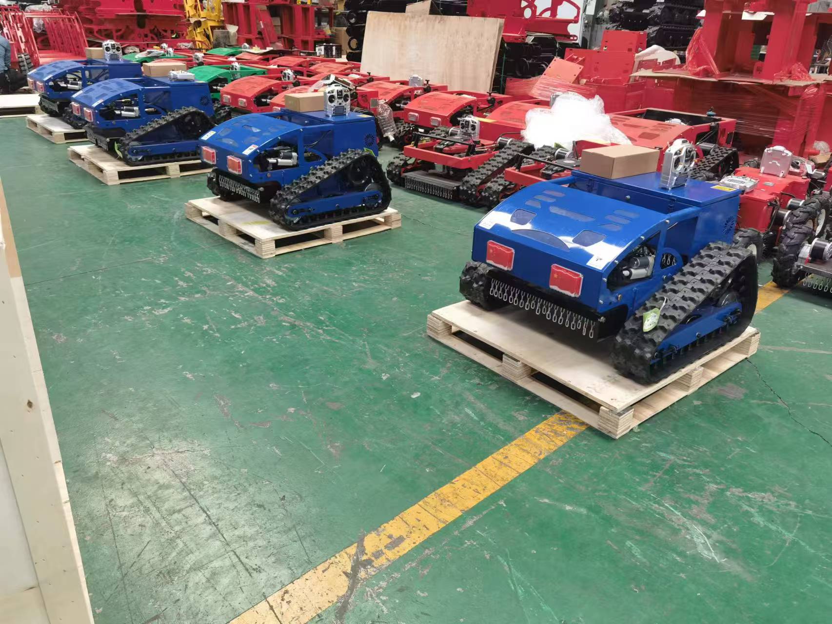 Remote Control Weeder, Separated Operation Mode, Safe Work on Slopes & Riverbanks