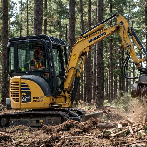 Mini Excavator Forestry Benefits & Maintenance FAQ