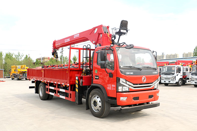 10-Ton 5-Section Boom Truck-Mounted Crane Brand New Truck Crane for Sale