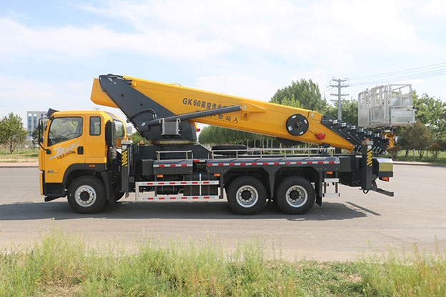 60m Hydraulic Boom Truck Aerial Work Platform Lift Equipment for Outdoor Jobs