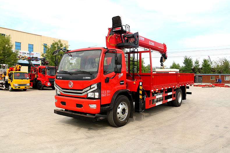 10-Ton 5-Section Boom Truck-Mounted Crane Brand New Truck Crane for Sale