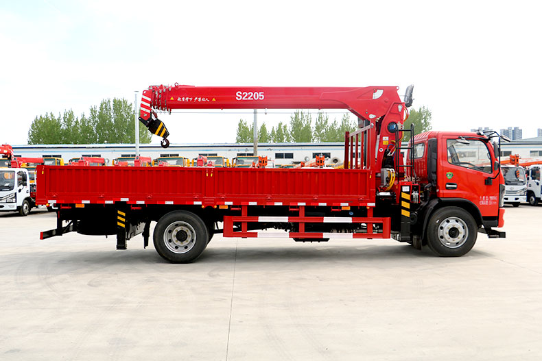 10-Ton 5-Section Boom Truck-Mounted Crane Brand New Truck Crane for Sale