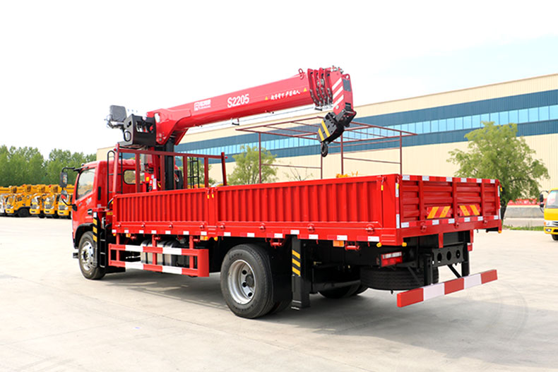 10-Ton 5-Section Boom Truck-Mounted Crane Brand New Truck Crane for Sale