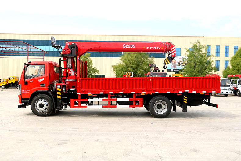 10-Ton 5-Section Boom Truck-Mounted Crane Brand New Truck Crane for Sale