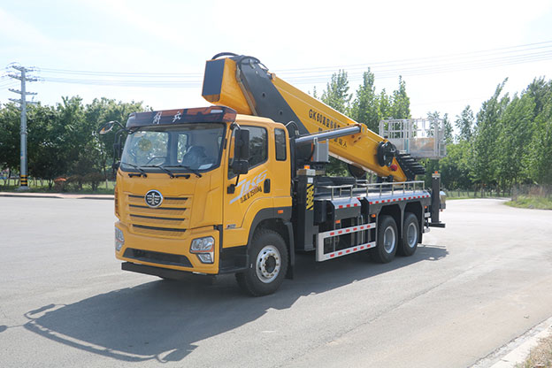 60m Hydraulic Boom Truck Aerial Work Platform Lift Equipment for Outdoor Jobs
