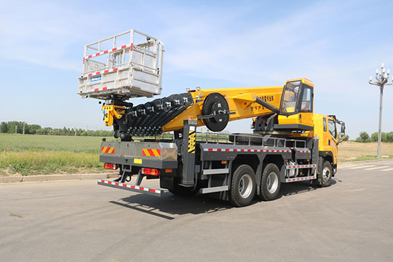 60m Hydraulic Boom Truck Aerial Work Platform Lift Equipment for Outdoor Jobs