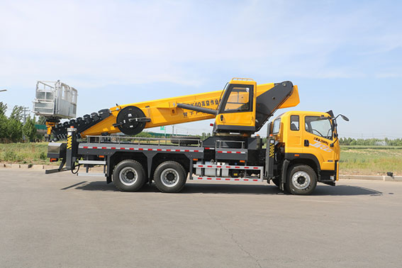 60m Hydraulic Boom Truck Aerial Work Platform Lift Equipment for Outdoor Jobs