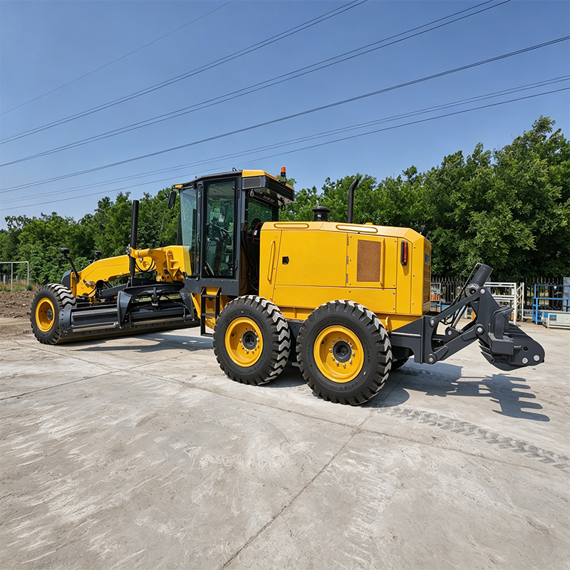 Motor Grader with 17.5-25 Tires, 88kN Max Traction, 360L Fuel Tank, Long Endurance Operation