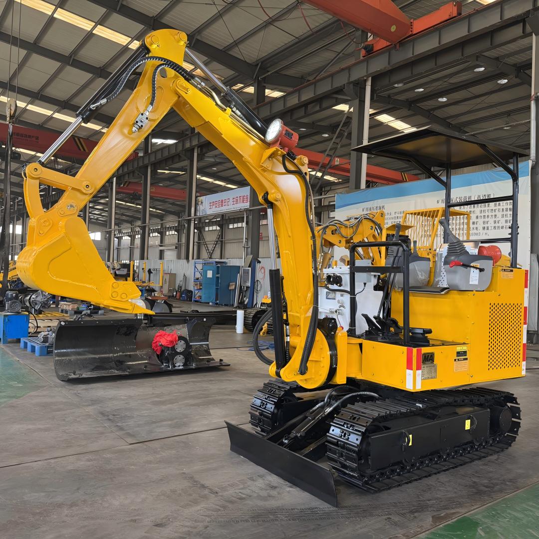 Small Mining Excavator, 3100mm Max Digging Height, 30° Max Climbing Capacity, for Underground Operation