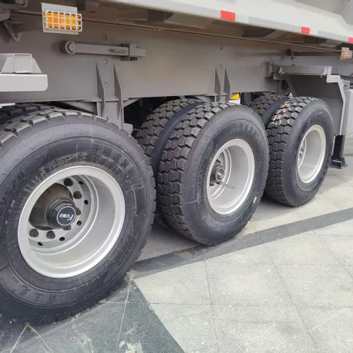 10-11m Rear Tipper Semi-Trailer, 3/4 Axles Optional, U-type High-strength Steel Body
