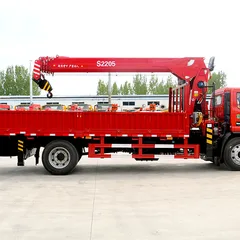 10-Ton 5-Section Boom Truck-Mounted Crane Brand New Truck Crane for Sale