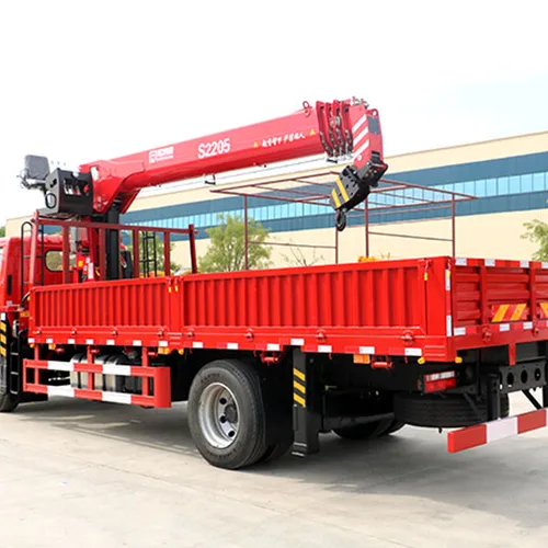 10-Ton 5-Section Boom Truck-Mounted Crane Brand New Truck Crane for Sale