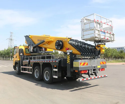60m Hydraulic Boom Truck Aerial Work Platform Lift Equipment for Outdoor Jobs