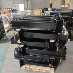 New Heavy Duty Semi Trailer Landing Gear Support Legs OEM Manufacturer 80T Max Load Capacity Powder Coating for Retrofit/Upgrade