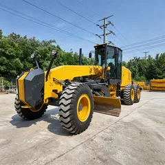 Motor Grader with 17.5-25 Tires, 88kN Max Traction, 360L Fuel Tank, Long Endurance Operation