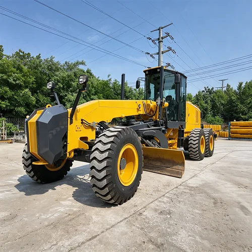 Motor Grader with 17.5-25 Tires, 88kN Max Traction, 360L Fuel Tank, Long Endurance Operation
