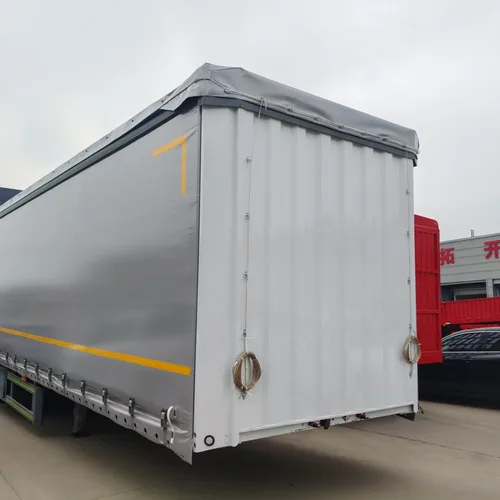 Curtain Side Trailer for Express / E-commerce Cargo, Efficient Loading, Rainproof & Anti-theft