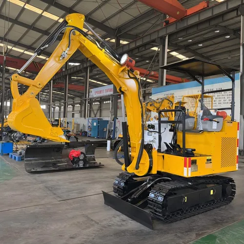 Small Mining Excavator, 3100mm Max Digging Height, 30° Max Climbing Capacity, for Underground Operation