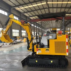 Small Mining Excavator, 3100mm Max Digging Height, 30° Max Climbing Capacity, for Underground Operation