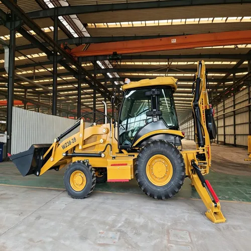 WZ38-28 Backhoe Loader, 8.2 Ton Total Weight, 85kW Yuchai Power, 1.2m³ Bucket Capacity