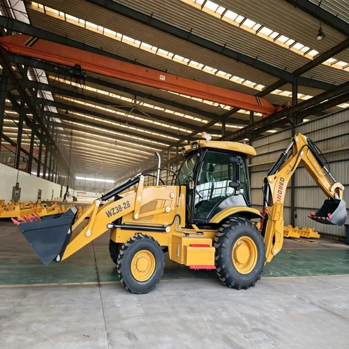 WZ38-28 Backhoe Loader, 8.2 Ton Total Weight, 85kW Yuchai Power, 1.2m³ Bucket Capacity