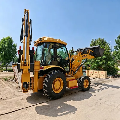 WZ38-28 Backhoe Loader, 8.2 Ton Total Weight, 85kW Yuchai Power, 1.2m³ Bucket Capacity