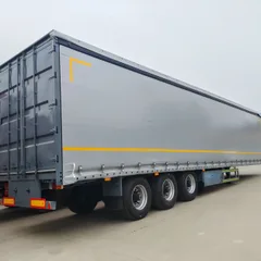 Curtain Side Trailer for Express / E-commerce Cargo, Efficient Loading, Rainproof & Anti-theft