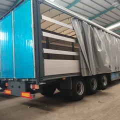 Curtain Side Trailer for Express / E-commerce Cargo, Efficient Loading, Rainproof & Anti-theft