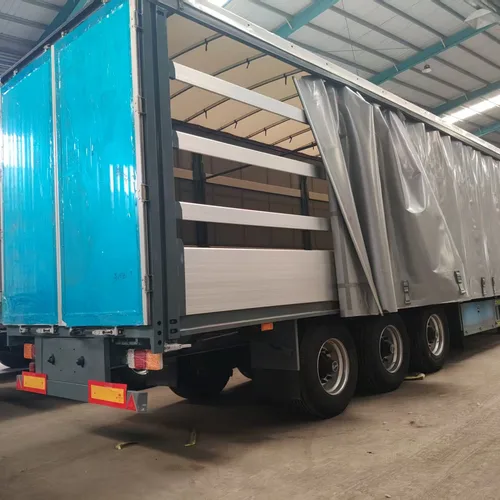 Curtain Side Trailer for Express / E-commerce Cargo, Efficient Loading, Rainproof & Anti-theft
