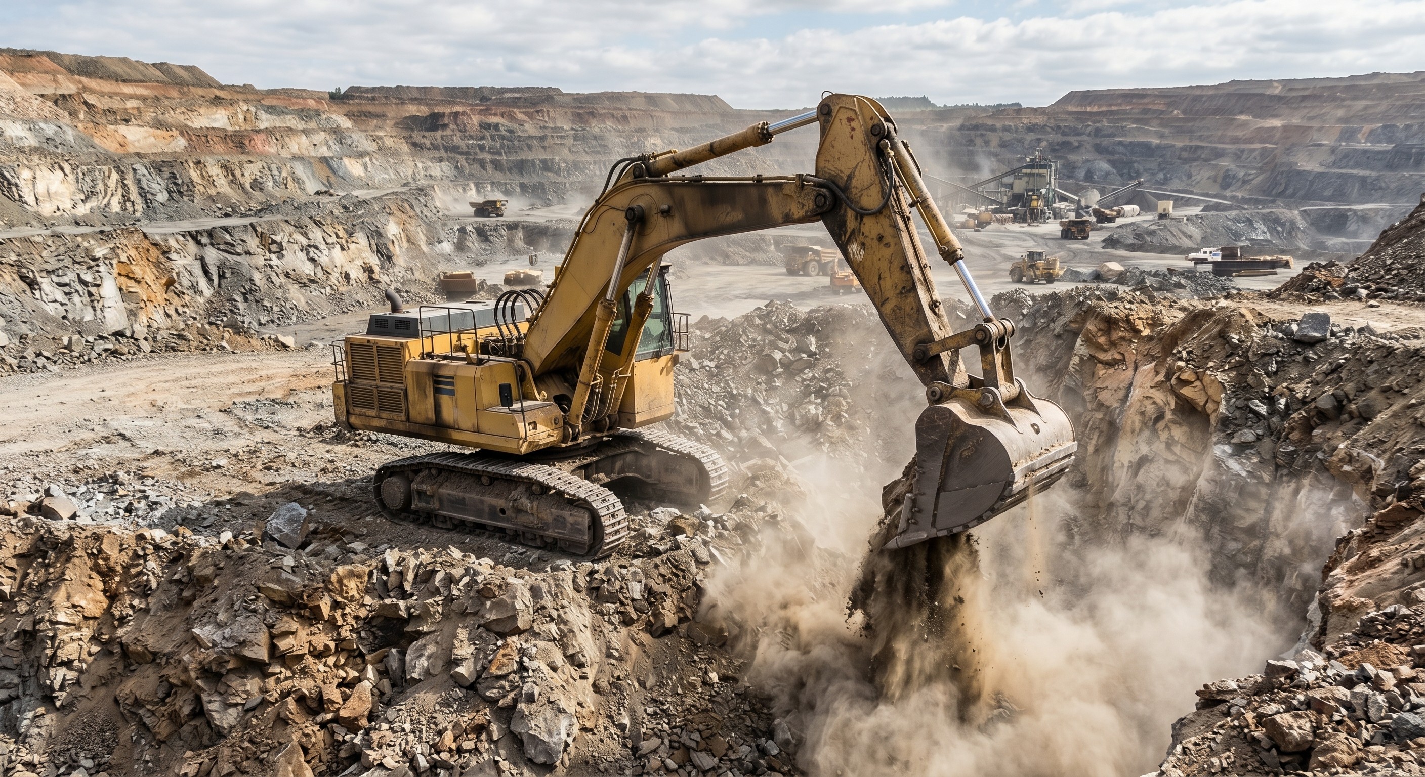 Heavy Excavator | 33 Ton Hydraulic Crawler Excavator for Mining & Earthmoving