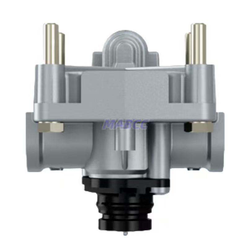 4-hole Relay Valve 9730110010 New Aluminum Alloy for Truck and Trailer Air Brake System