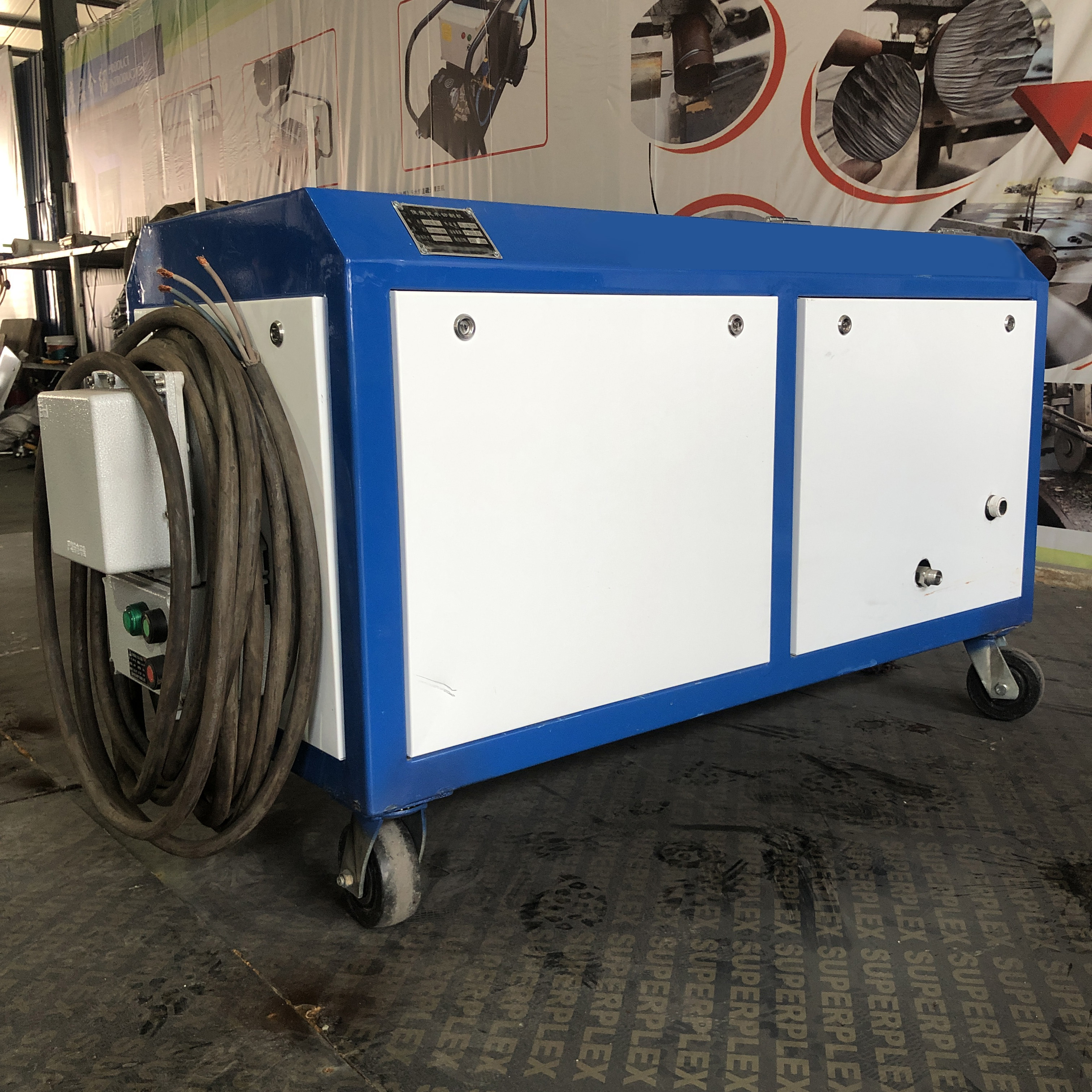 Portable Automatic Ultra-high Pressure Water Jet Cutter | Explosion-proof Water Cutting Machine for Construction