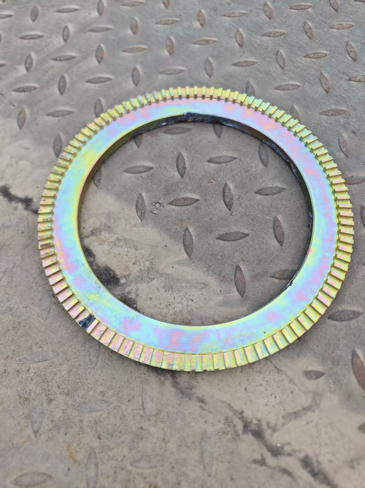 Heavy Duty Trailer ABS Tone Ring Wheel Speed Sensor Reluctor Ring High Quality Overstock Clearance Half Price Sale New FUWA
