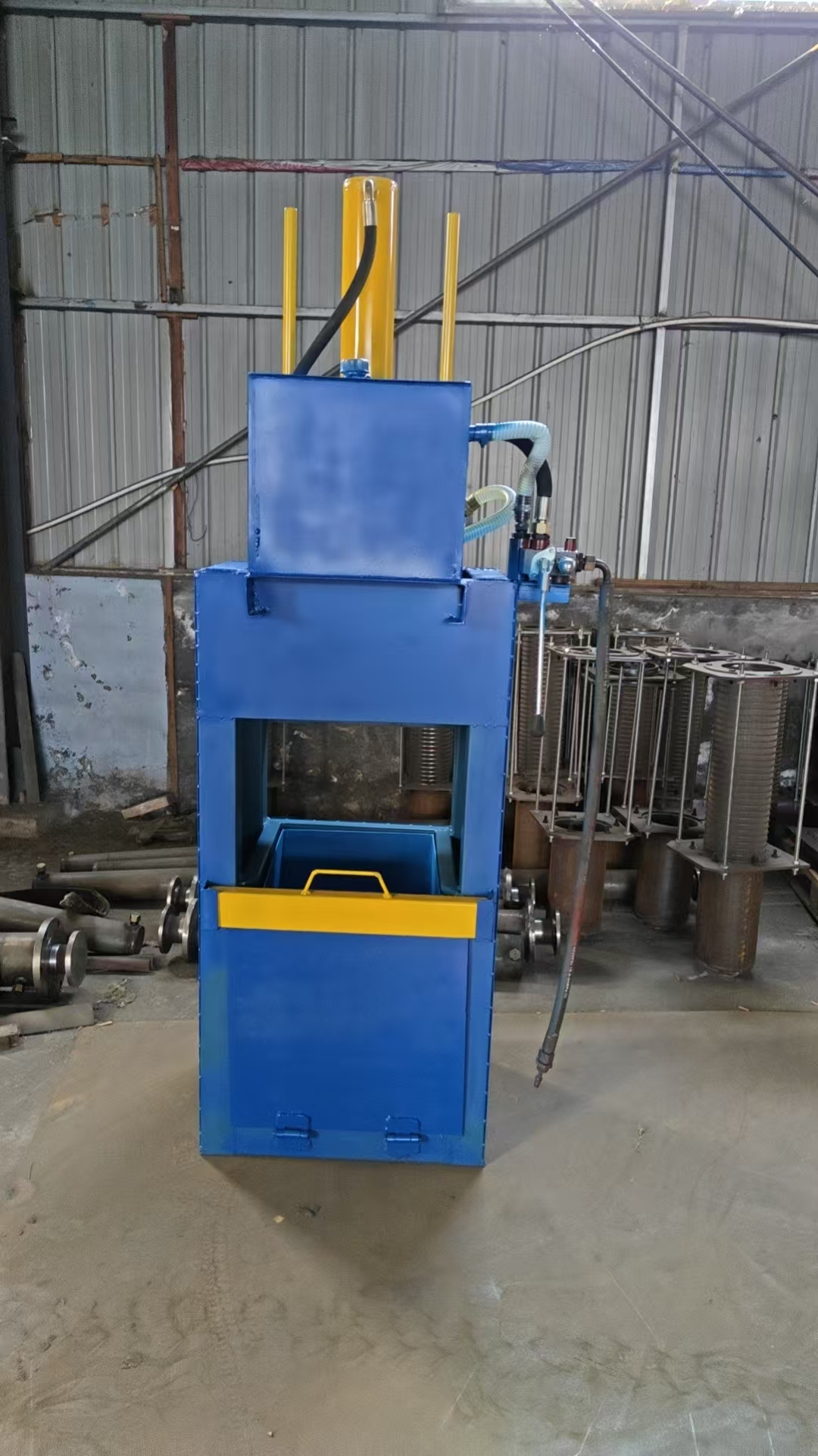 Marine Waste Baler, Small Waste Baler Compressor, Electric Commercial Waste Compression Marine Baler