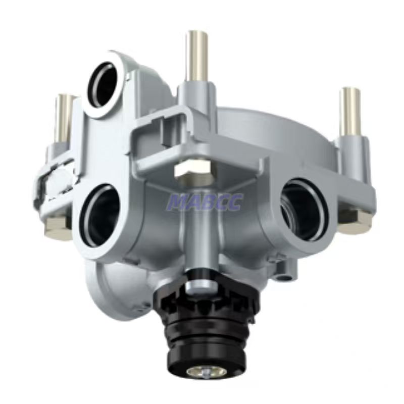 4-hole Relay Valve 9730110010 New Aluminum Alloy for Truck and Trailer Air Brake System